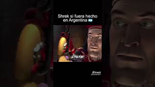 Shrek si fuera doblada en Argentina humorshrekcomediaxddd [upl. by Mode]