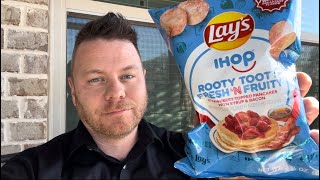 Lays iHOP Rooty Tooty Fresh n Fruity Chip REAL Review [upl. by Aland]