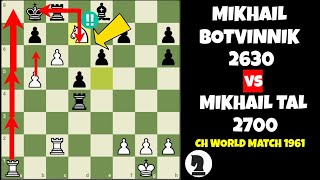 Mikhail Tal vs Mikhail Botvinnik  Ch World Match 1961  Moscow Russia 1080p 30f [upl. by Ailima198]