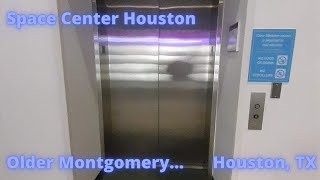 Montgomery Hydraulic Elevator  Space Center Houston  Houston TX [upl. by Leeth]