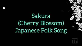 East Asian Folk Song  Sakura Japan  MAPEH 8 2nd Grading [upl. by Sudhir]