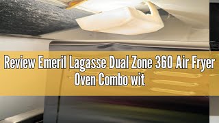 Review Emeril Lagasse Dual Zone 360 Air Fryer Oven Combo with French Door 25 QT Extra Large Cook Tw [upl. by Katerine]