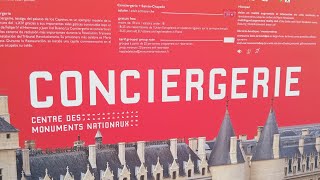 CONCIERGERIE amp Sainte Chapelle PARIS France 19th Sept 2024 with Moulin Rouge side trip [upl. by Enoyrt223]