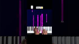 Learn this part of this famous song on piano pianosoinapp pianotutorial [upl. by Ynaffyt272]