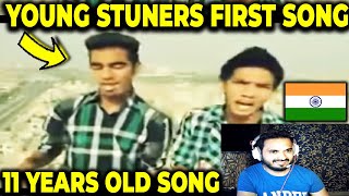 India 🇮🇳 Reaction On YOUNG STUNNERS FIRST SONG Burger e Karachi  GDX Reacts [upl. by Uliram]