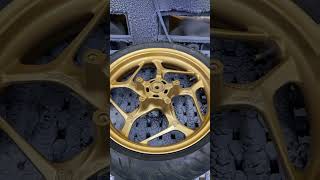 Clear GoldSchmied 6600 21  Repaint Velg PCX 160 Gold RCB shortvideo shorts goldschmied catvelg [upl. by Ingrid]