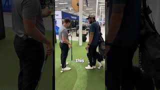 Testing the Golf Daddy Simulator at PGA Super Store [upl. by Kneeland716]