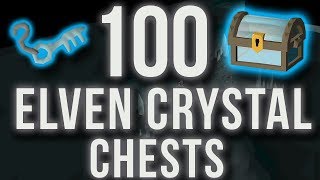 OSRS How to Obtain Crystal Shards  Opening 100 Crystal Chests [upl. by Idette]