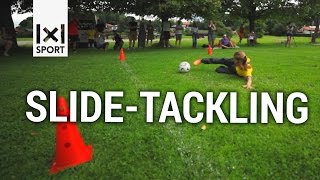 Richtig Grätschen lernen Das SlideTackling [upl. by Mail]