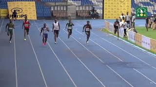 200m Senior Men Final at Lekan Salami Stadium Ibadan [upl. by Grane]