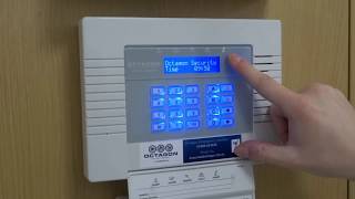 How To Set and Unset a Pyronix Enforcer Intruder Alarm Full ArmDisarm [upl. by Ardnoet]