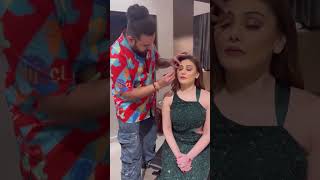 Shefali jariwala shootofskipri hair makeup skipri shoot skiprisalon actress shefalijariwala [upl. by Cad]