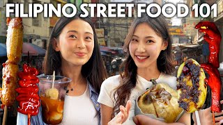 Introducing Filipino Street Food to Korean Content Creator Doobydobap [upl. by Mellisent269]