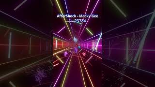 Aftershock  Macky Gee shorts beatsaber vr gameplay gaming questpro virtualreality gaming [upl. by Sokim564]