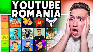 YOUTUBE ROMÂNIA TIER LIST 2021 [upl. by Harifaz845]