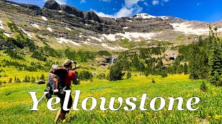 Yellowstone  Backpacking Teton Wilderness Hiking amp Camping Outside the American National Parks [upl. by Lehsreh337]