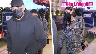 Dr Dre amp Apryl Jones Omarions Baby Mama Enjoy Date Night Together At BOA Steakhouse 21021 [upl. by Vinna]