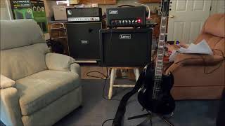 The Laney CUBSUPERTOP guitar rig meets the ESP Viper201B Baritone guitar [upl. by Dolly]