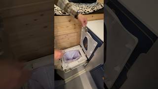 Compact Vehicle Toilet System Hides Away amp Seals Bag campervans campervantour vanlife [upl. by Rodriguez624]