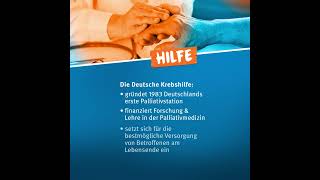 50 Jahre Deutsche Krebshilfe – Palliativmedizin [upl. by Cherry148]