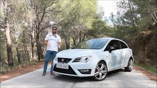 Prueba SEAT Ibiza Cupra  ActualidadMotor [upl. by Acinoj]