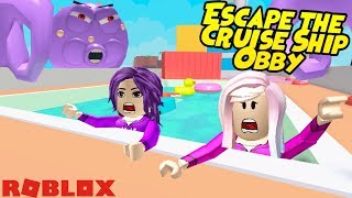 Roblox Escape the Cruise Ship Obby 🛳  ATTACKED BY ZOMBIES 🧟‍♂️ amp A GIANT OCTOPUS 🐙 [upl. by Salohcim]