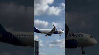 Aegean airline landing avaition airline [upl. by Adnerb745]