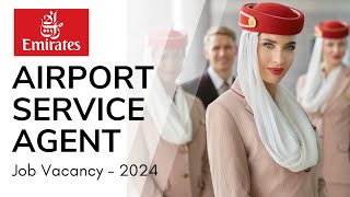 Emirates Customer Service Roles All you need to know about the Airport Service Agent job role [upl. by Lindner]