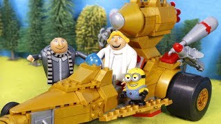 🍌 MINIONS 🍌 Gru y Dru celebran una fiesta con los minions  Los minions juguetes en español [upl. by Enimassej]