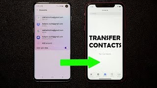 How to Transfer Contacts from Android to iPhone Fast and Easy [upl. by Ng460]