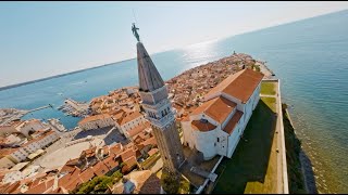 Orbit around St Georgs Piran  FPV  betafpv Pavo Pico [upl. by Koser]