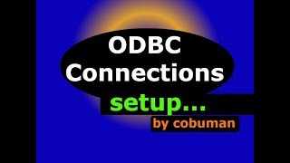 Desktop Support How to Setup ODBC Driver Connection and Authentication [upl. by Sewoll975]