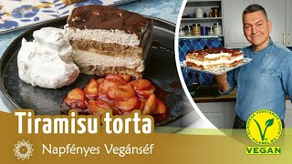 Epres tiramisu tortatej és tojásmentes 🍧🌱 [upl. by Wolk417]