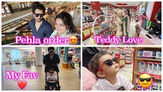 Pehla Official Order Aagaya 😍 Like Father Like Son 😎  Fun shopping day❤️ [upl. by Paradies]