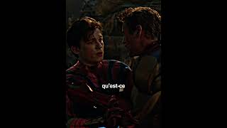 Iron man retrouve Spider man VF  Avengers  Endgame shorts [upl. by Orravan]