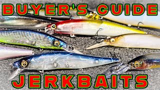 BUYERS GUIDE JERKBAITS AND JERKBAIT RODS [upl. by Allak15]