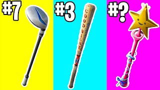 7 BEST Pickaxes for 0 Input Delay in Fortnite Chapter 3 Season 4 SECRET Pickaxe [upl. by Kanor]