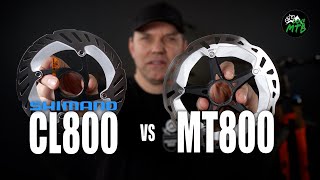 New MTB or ROAD Shimano ROTORS  RTCL800 rotors vs MT800  XTR GRX Ultegra Freeza [upl. by Yecart555]