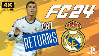 The Legend Returns  Ronaldo Back at Real Madrid  FC24 4K GAMEPLAY realmadrid cr7 16 [upl. by Thedrick]