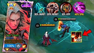 ARLOTT BEST HYPER COMBO  THIS NEW BUFF BUILD WILL MAKE YOU BECOME A META DESTROYER IN EXP LANE [upl. by Arza]