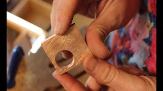 Hollow constructed ring  Metalsmithing and Jewelry [upl. by Anawyt]