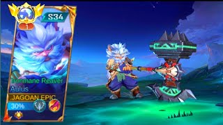 Review skin aulus gratisan skin aulus season 34  mobile legends [upl. by Megdal]