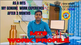 Work profile of MTS mts ka kyaa kaam hota hai My work experience [upl. by Knuth271]