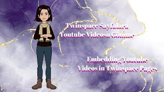 Embedding Youtube Videos in Twinspace Pages [upl. by Atteuqal473]