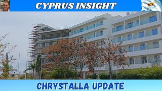 Chrystalla Hotel Protaras Cyprus  Great Progress on the Refurb [upl. by Adnema]