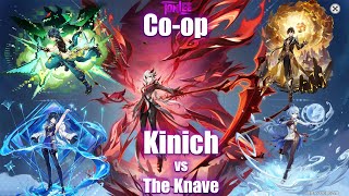 Random coop Kinich Yelan Zhongli amp Ganyu vs The Knave [upl. by Aciemaj]