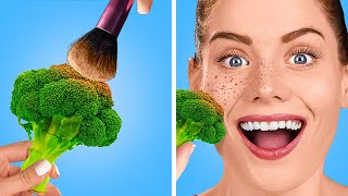 Genius Beauty Hacks With Stunning Results 💄🥦 Try Them With Your Friends [upl. by Geerts]