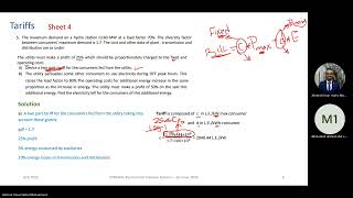 EPM333s Electrical Distribution Systems– Tutorial 4 Cont – EngAhmed Omar – Summer 24 [upl. by Clarissa]