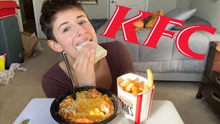 KFC MUKBANG  My biggest pet peeves [upl. by Malvino]