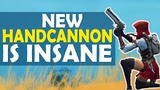 NEW HANDCANNON IS INSANE  YEEHAW BROTHER  HIGH KILL FUNNY GAME Fortnite Battle Royale [upl. by Spillar424]